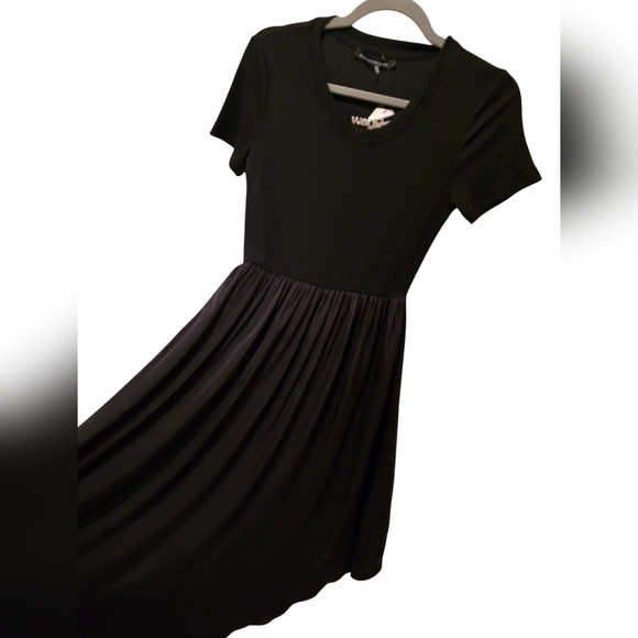 New Alexander Wang Midi Dress. Black. Size Small - Picture 8 of 8